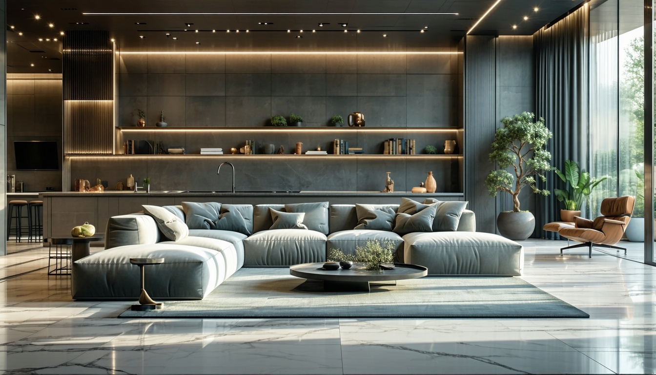 Modern living room design visualization by ArchDiem